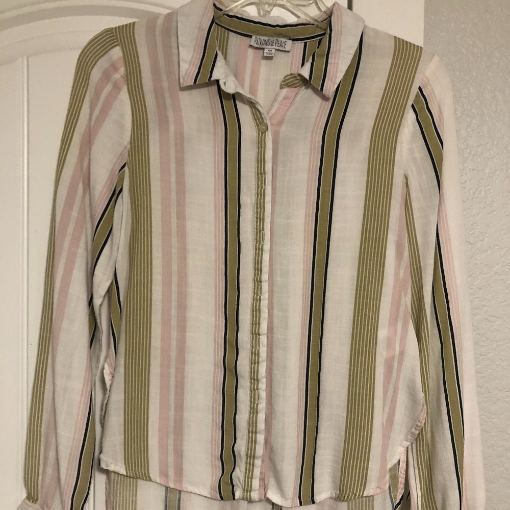 Flowy Button Down Shirt